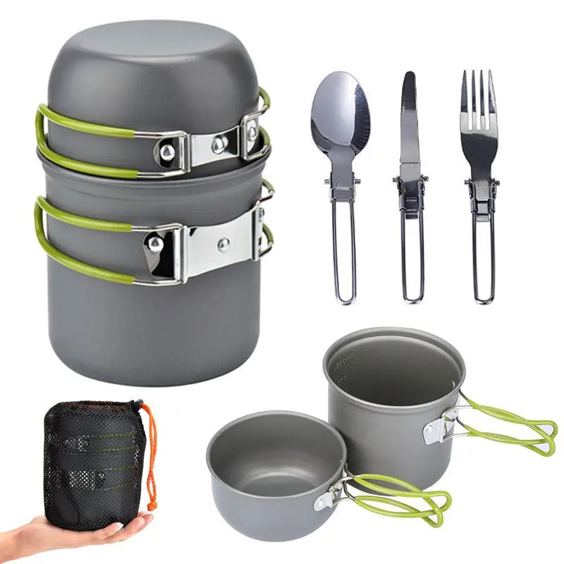 Kit Outdoor Cookware Set