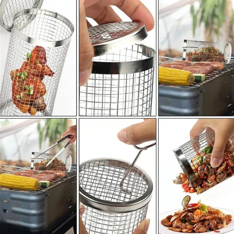 Stainless Steel Grill Basket