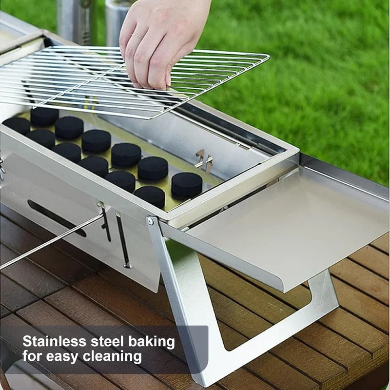 Portable Charcoal Grill Folding