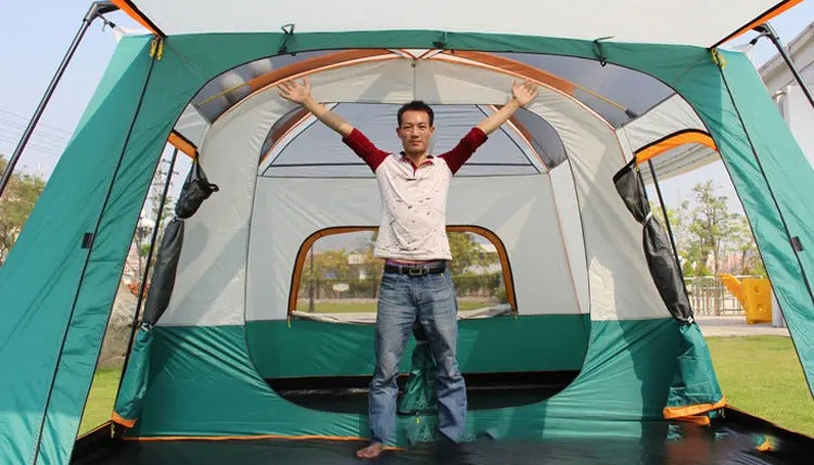 2 Bedroom 1 Hall Camping Tent
