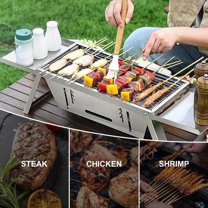 Portable Charcoal Grill Folding