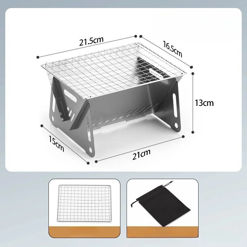 Portable Charcoal Grill Folding