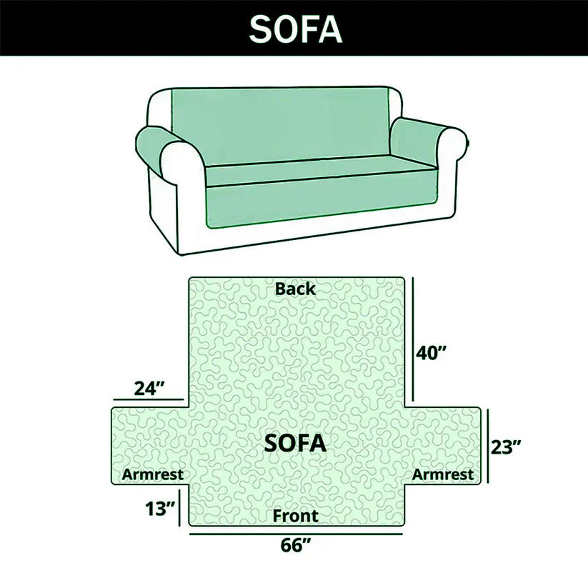 Bright Mornings Quilted Seat Sofa  QV02